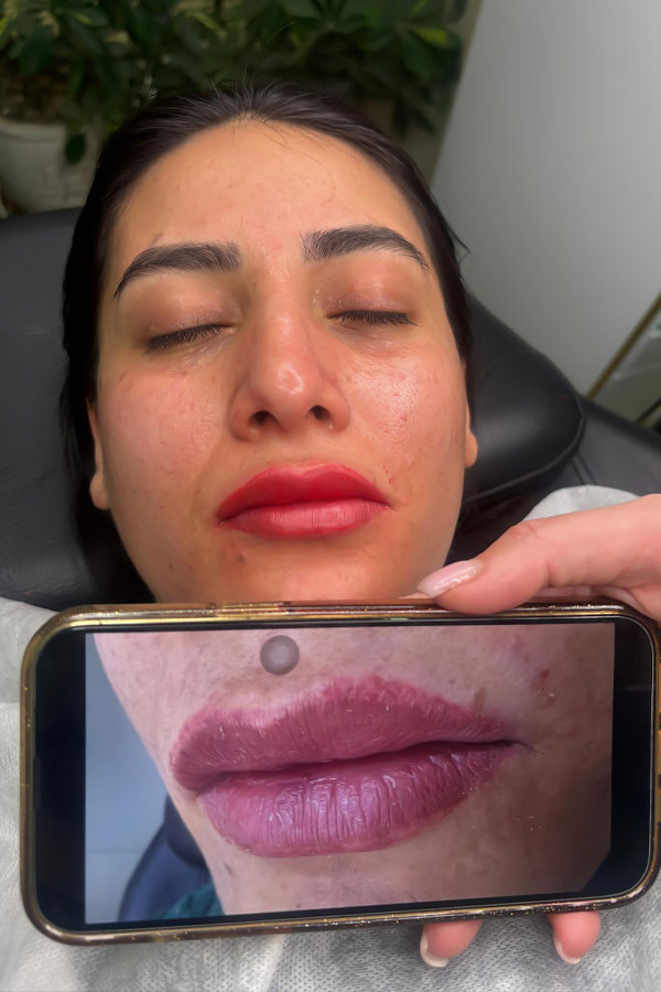 نمونه کار سالن زیبایی اتنا قشم